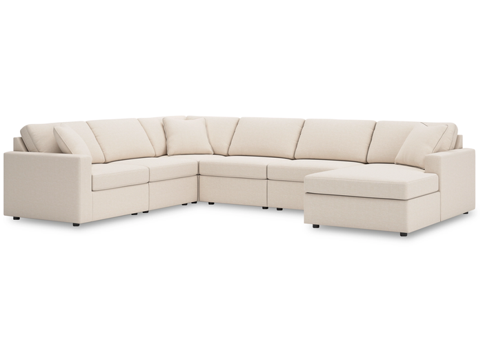 Nuvella 6-Piece Sectional (Customizable)