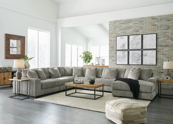 Lindyn 5-6 Piece Sectional (Customizable)