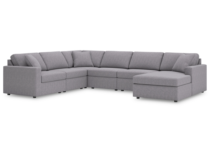 Nuvella 6-Piece Sectional (Customizable)