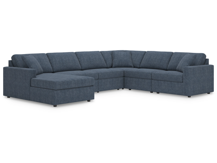 Nuvella 6-Piece Sectional (Customizable)