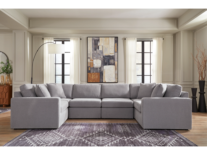 Nuvella 6-Piece Sectional (Customizable)