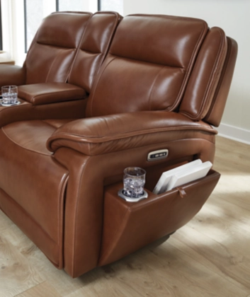 Healy Pier PWR REC Loveseat/CON/ADJ HDRST