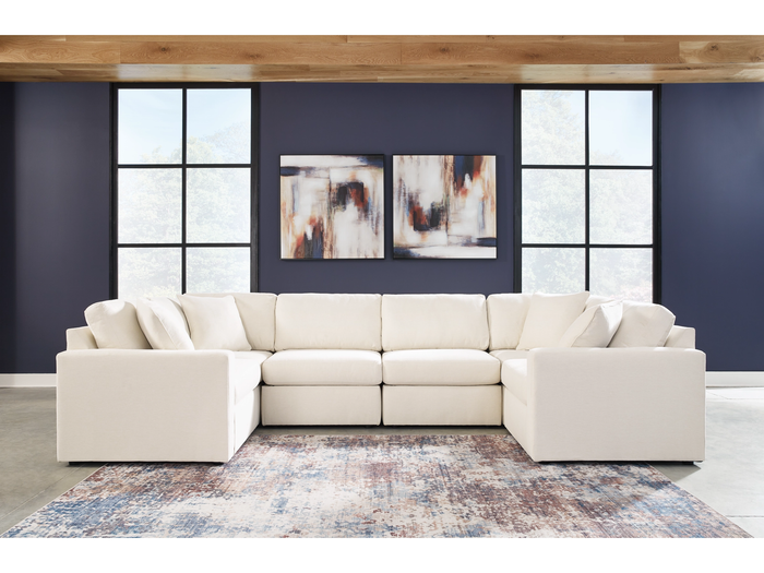 Nuvella 6-Piece Sectional (Customizable)