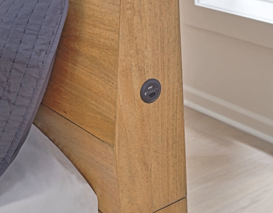Sherbana King Panel Bed