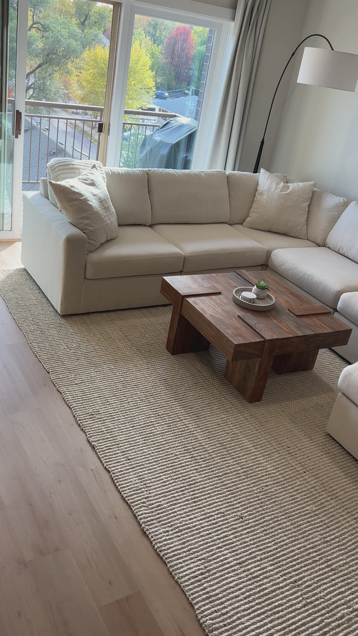 Nuvella 6-Piece Sectional (Customizable)